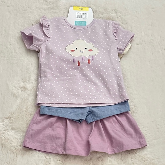 Pekkle Baby 4-piece Overall Set, size 6m - Picture 9 of 9